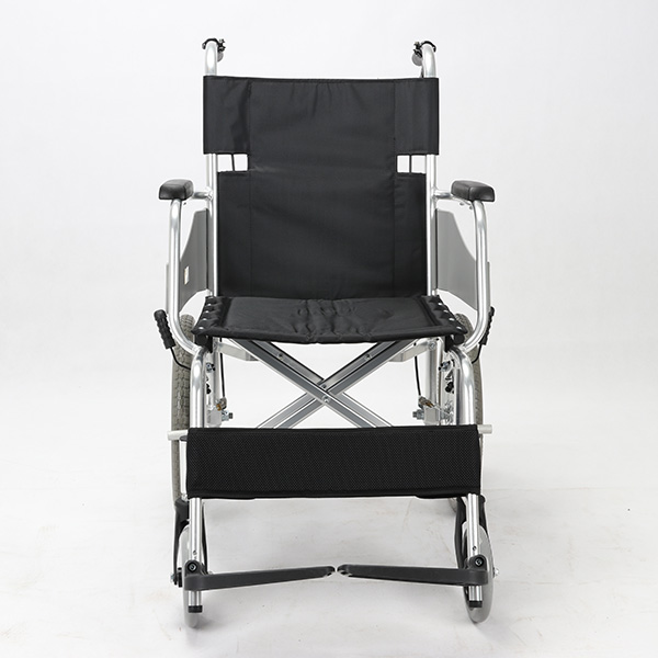 Aluminum Lightweight Manual Transport Chair for Adults