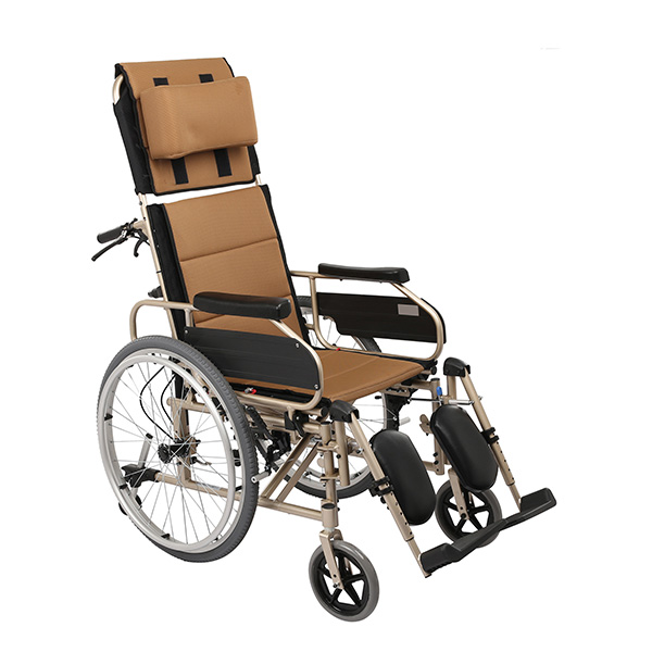 Manual Wheelchair with Power Assist for Hemiplegic Patients FC-M6