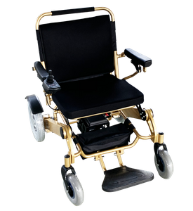 FC-P1W Ultralight Extra Wide Portable Folding Electric Wheelchair for Sale